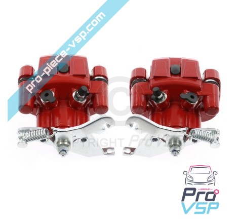 Kit de pinça de freio traseiro vermelho para o ligner do microcar