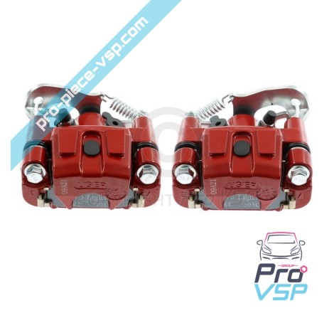 Kit de pinça de freio traseiro vermelho para o ligner do microcar