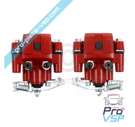 Kit de pinça de freio traseiro vermelho para o ligner do microcar