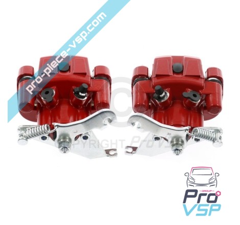 Kit de pinça de freio traseiro vermelho para ligier flex