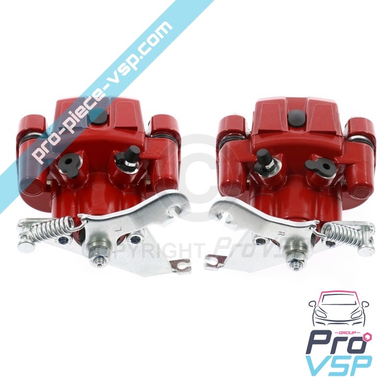 Kit de pinça de freio traseiro vermelho para ligier flex