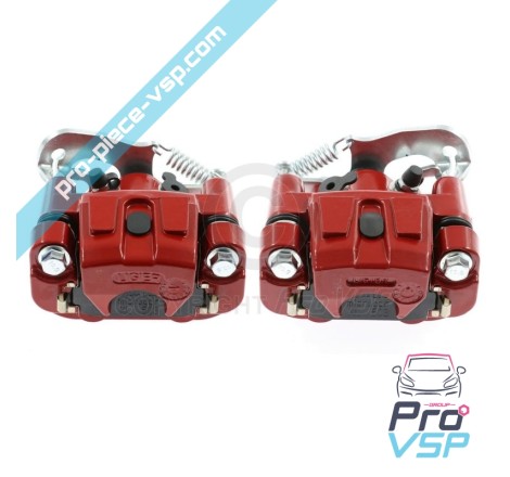 Kit de pinça de freio traseiro vermelho para ligier flex