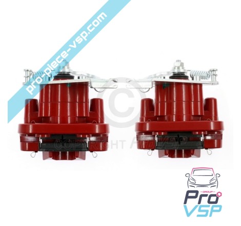 Kit de pinça de freio traseiro vermelho para ligier flex