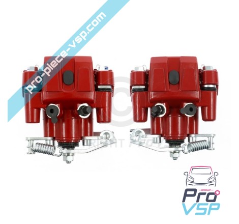 Kit de pinça de freio traseiro vermelho para ligier flex