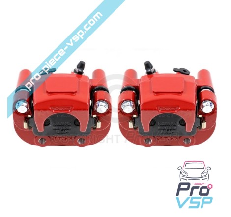 Baliper de freio de freio vermelho para a tag microcar