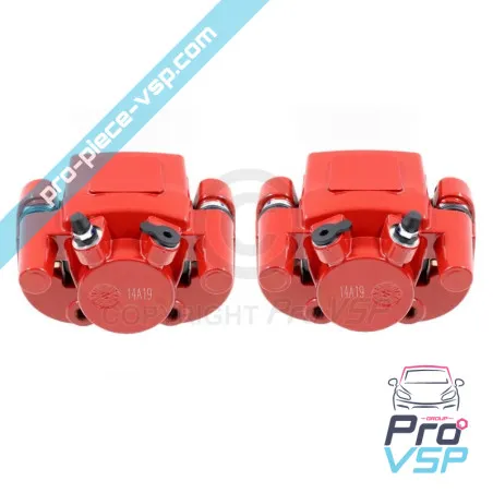 Baliper de freio de freio vermelho para a tag microcar