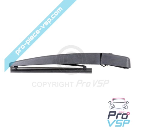 Rear wiper arm