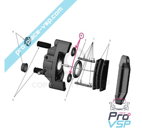 Brake Caliper Bellows