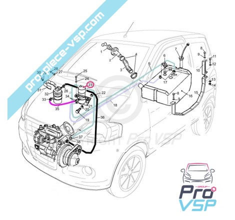 Gasoil pump