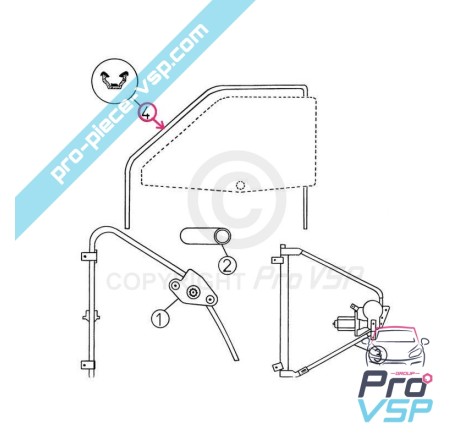 Door Glass Glazing Gasket