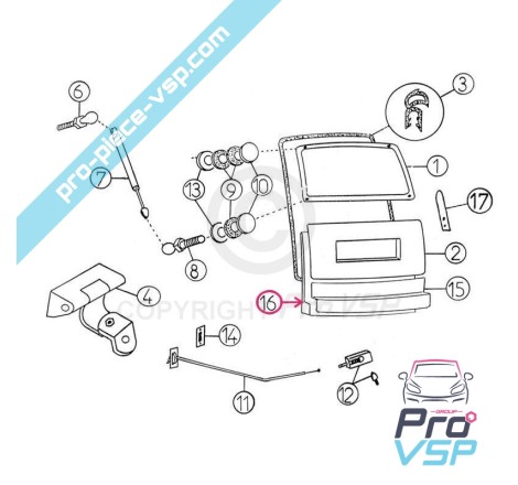 Hatchback panel