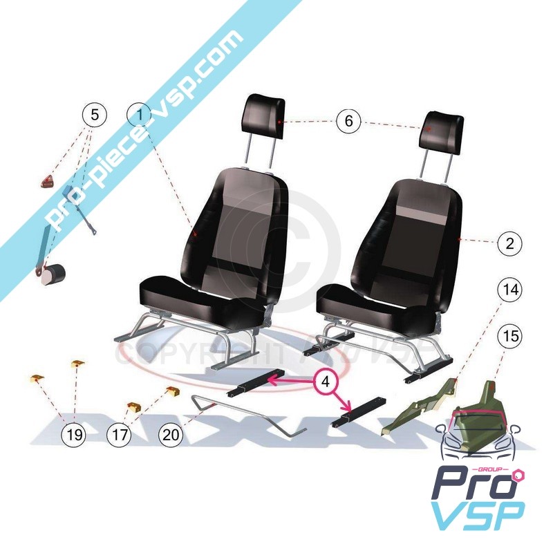 Seat slide