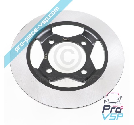 Front brake disc