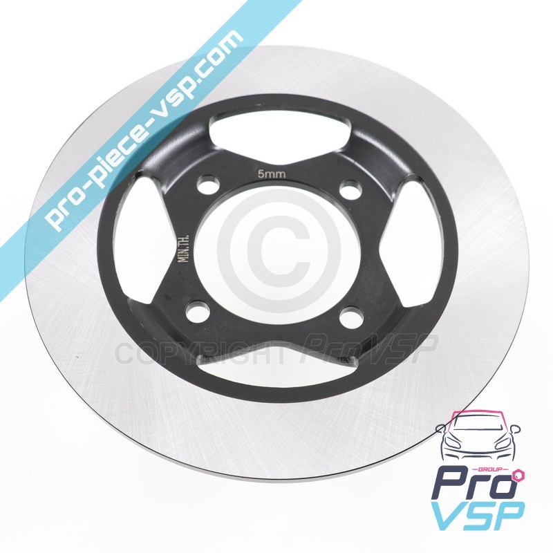 Front brake disc