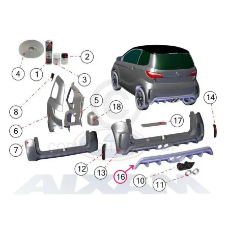 Rear bumper extractor