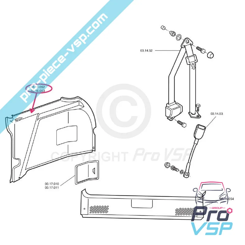 Linker Trunk-Trim