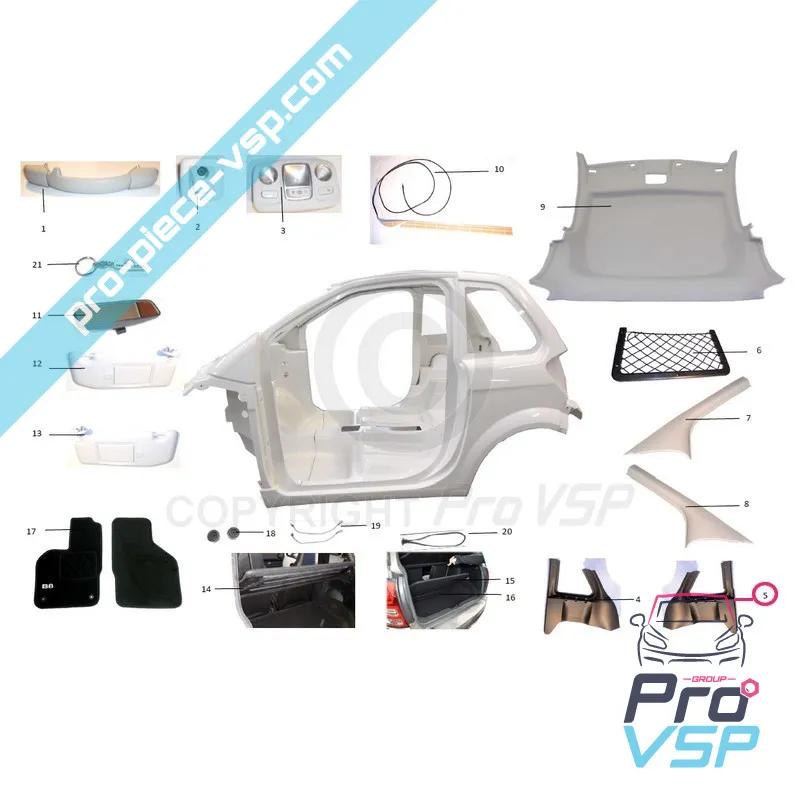 Linker Trunk-Trim