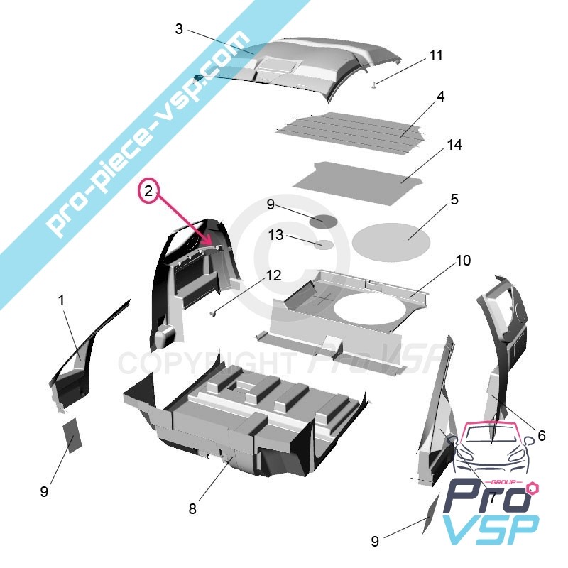 Right box frame