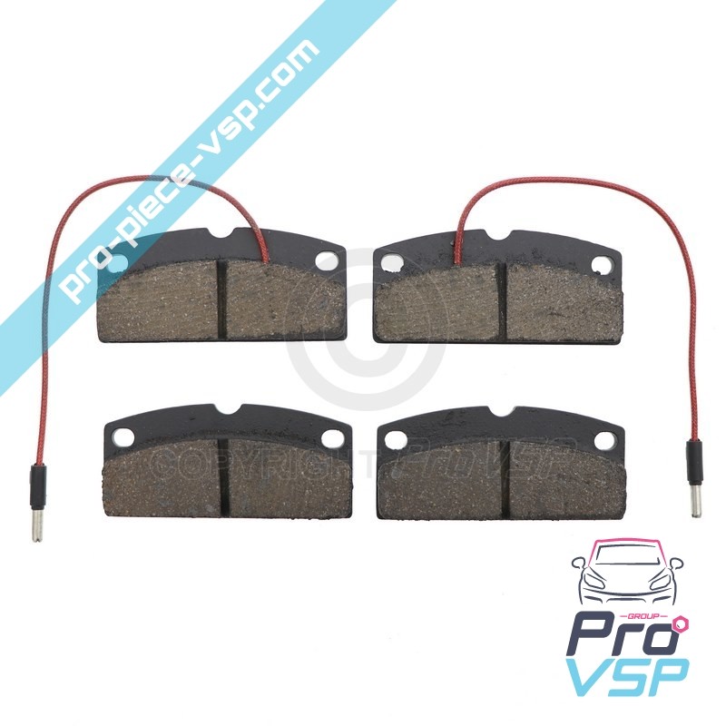 Front brake pads - Height...