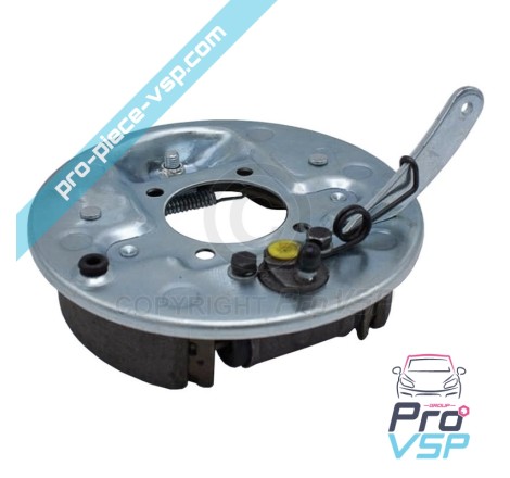 Left rear brake assembly