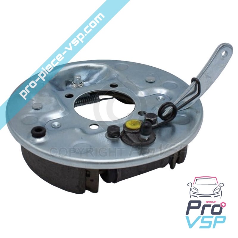 Left rear brake assembly