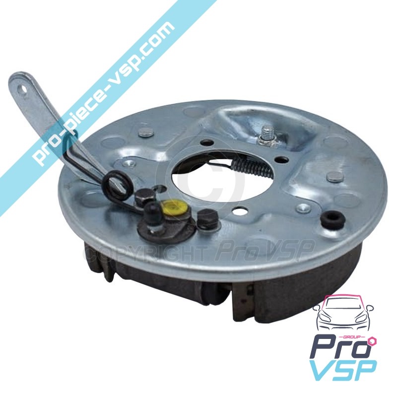 Right rear brake assembly