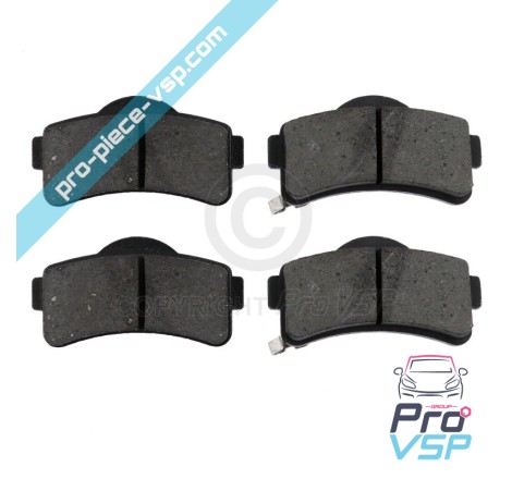 Pastillas de freno delanteras