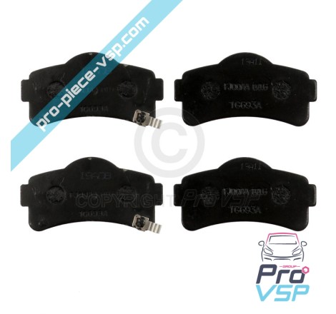 Pastillas de freno delanteras