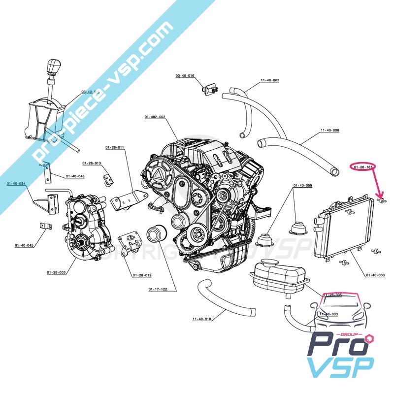 Module de gestion de porte MGV4