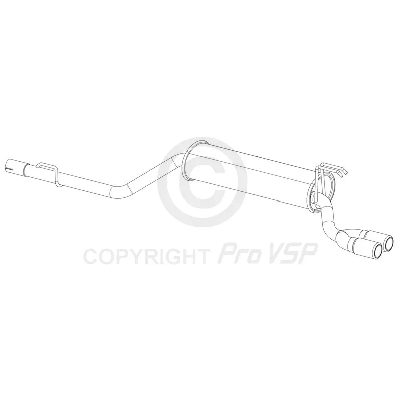 Exhaust silencer