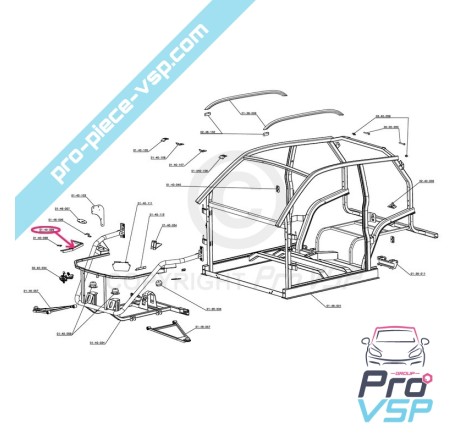 Expansion tank support