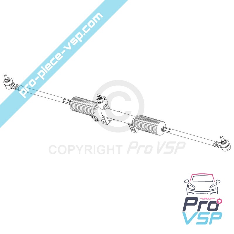Steering rack