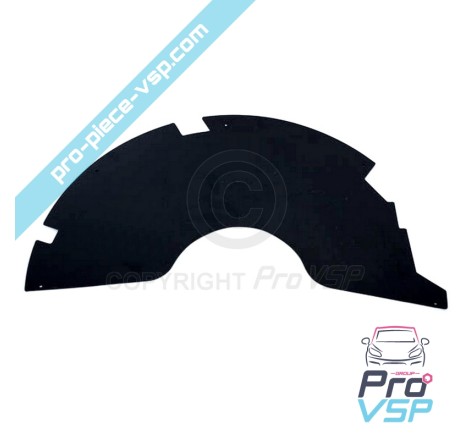Right rear wheel crossing
