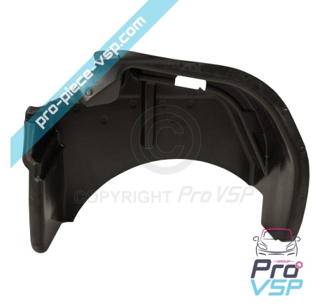Right rear wheel crossing