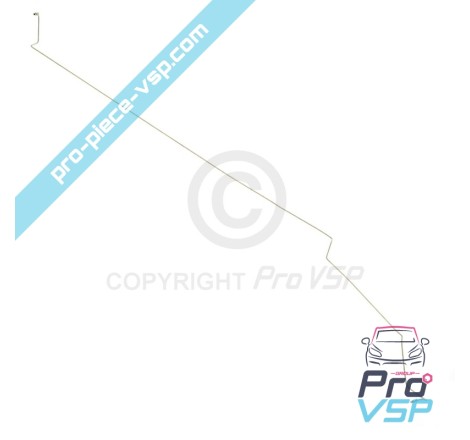 Rear brake hose