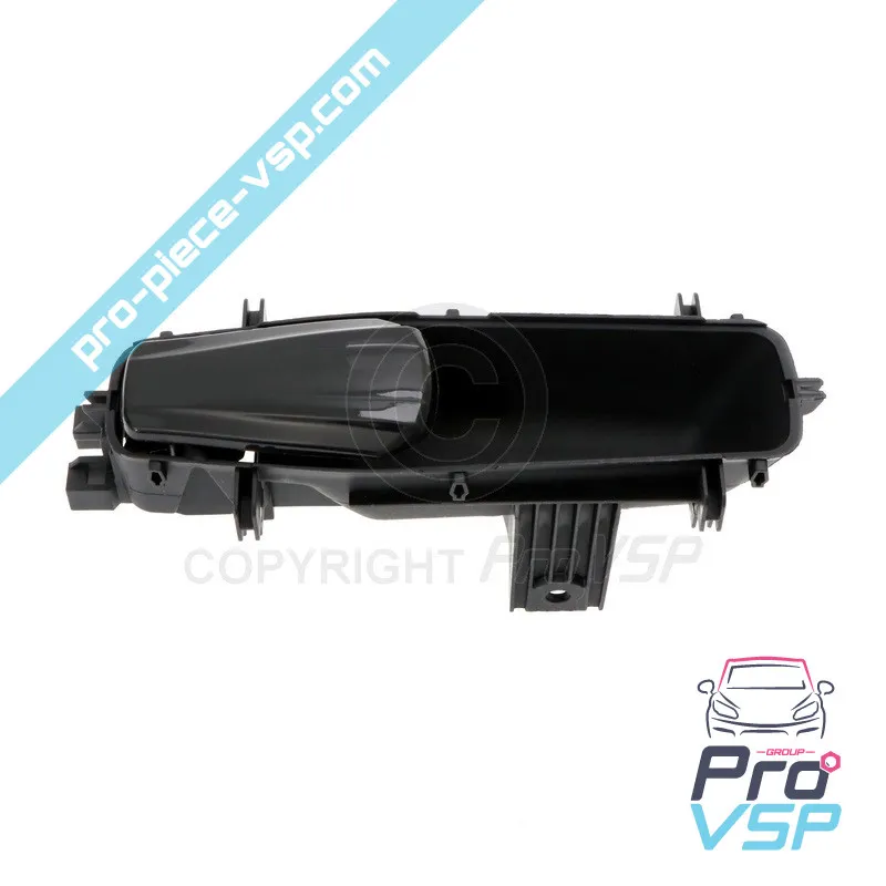Black inner door handle
