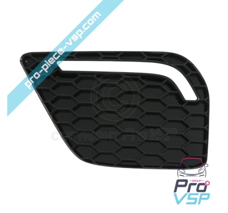 Left grid of front bumper