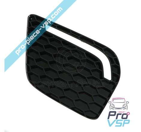 Left grid of front bumper