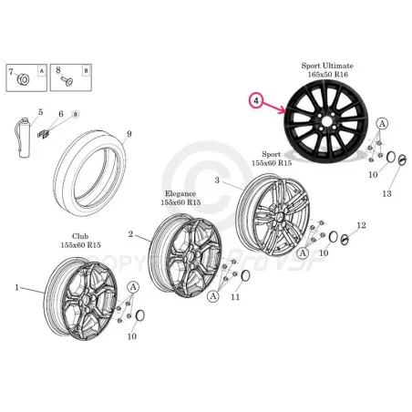 16 inch aluminum rim