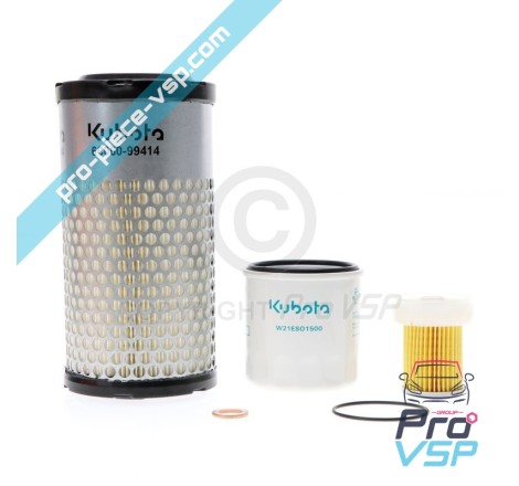 Kit 3 filtros