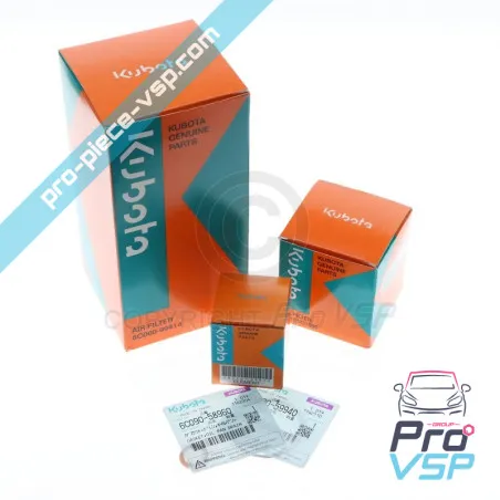 Kit 3 filtres pour Aixam / Moteur Kubota Z482-E4B