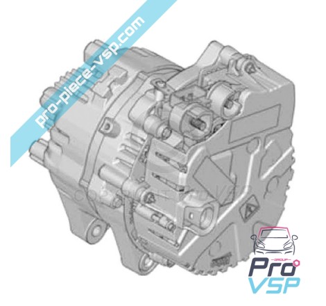 Electric traction motor