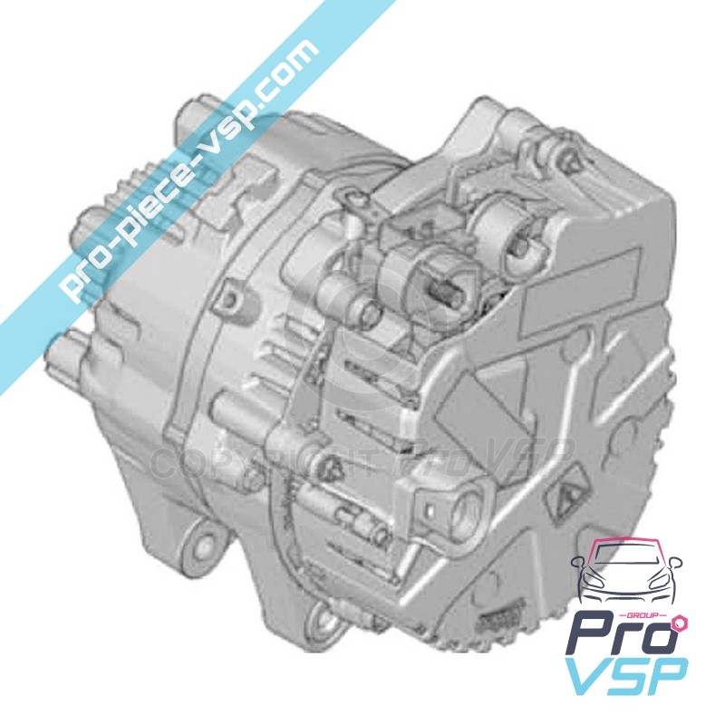 Electric traction motor