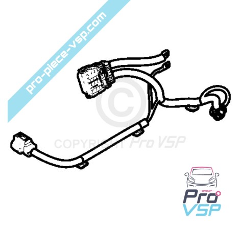 Feixe de bateria de alta tensão para Citroën Ami / Terceira montagem / Fiat Topolino