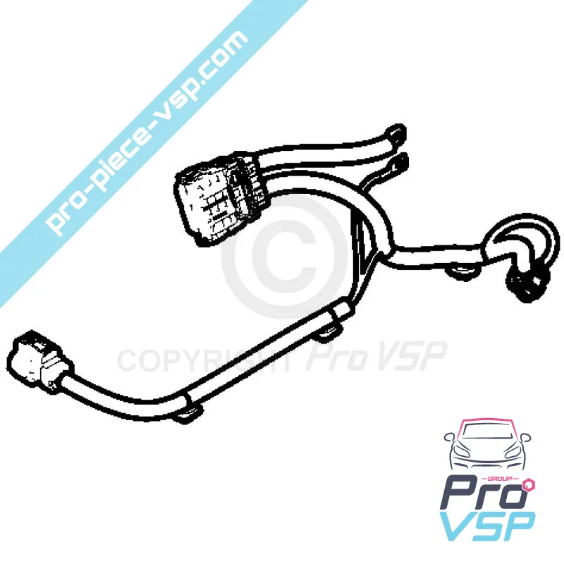 Feixe de bateria de alta tensão para Citroën Ami / Terceira montagem / Fiat Topolino