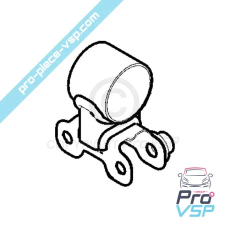 Suport cu cutie de viteze inferior pentru Citroën Ami / Opel Rocks-E / Fiat Topolino