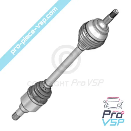 Cardan pour Citroën Ami / Opel Rocks-E / Fiat Topolino