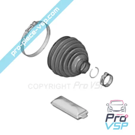 Origem de cardan fole para Citroën Ami / Opel Rocks-E / Fiat Topolino / Lado da roda