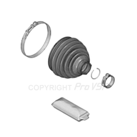 Soufflet de cardan origine pour Citroën Ami / Opel Rocks-E / Fiat Topolino / Côté roue
