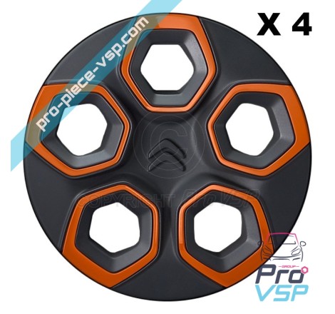 Set of 4 hubcaps